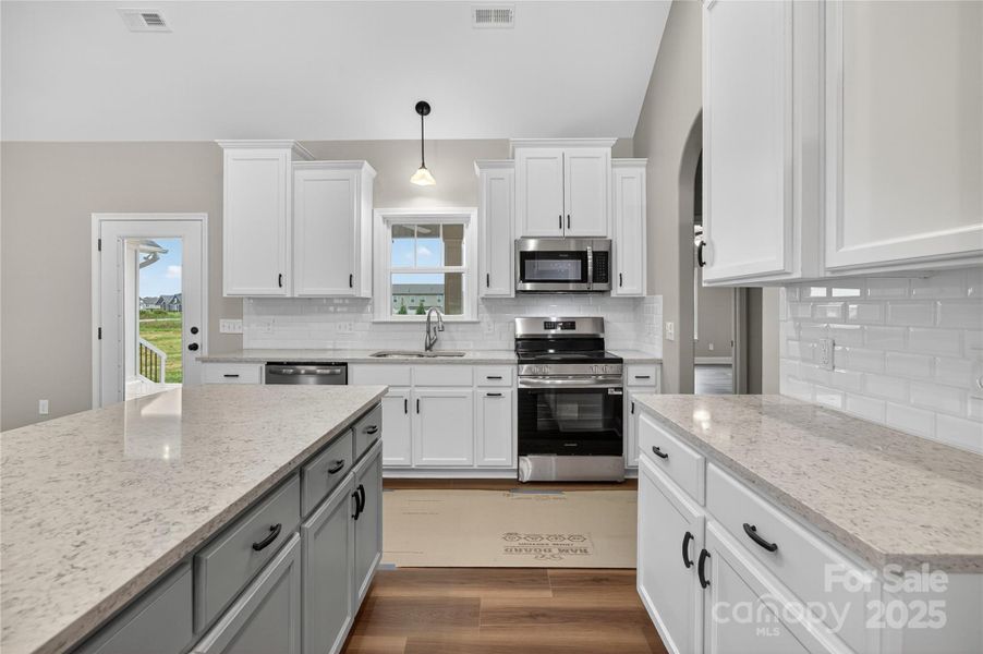 Furnished interior view inside a new home in , Salisbury (Image 3).