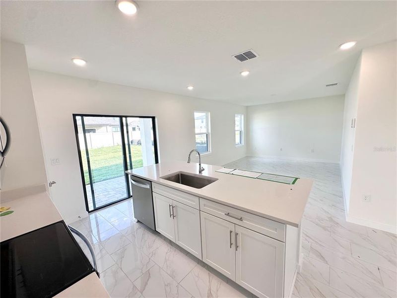 Furnished interior view inside a new home in Grasslands West, Lakeland (Image 12).