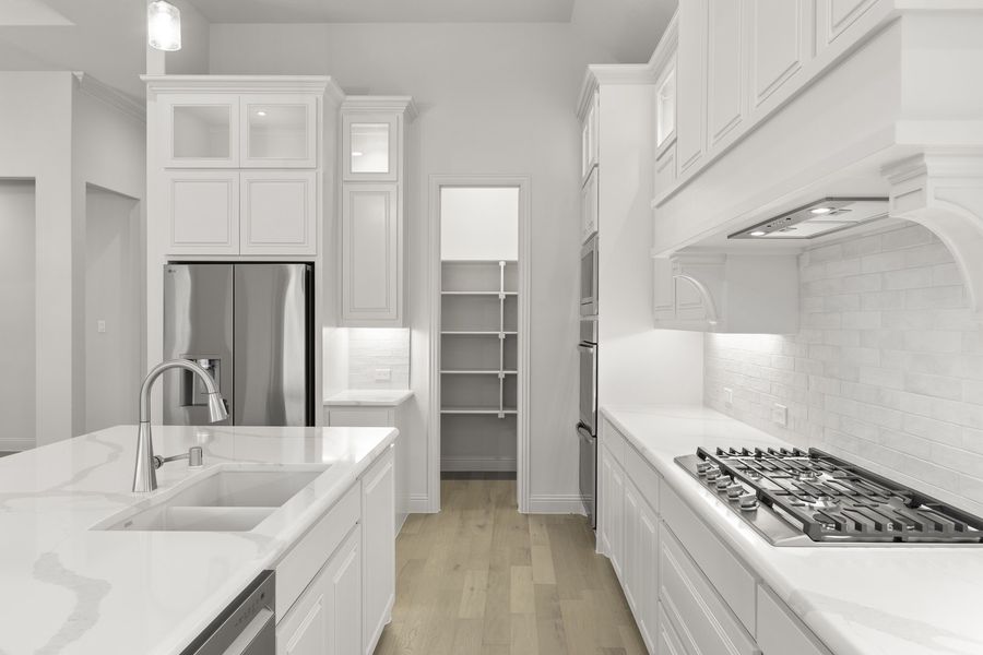Furnished interior view inside a new home in Nelson Lake Estates, Rockwall (Image 8).