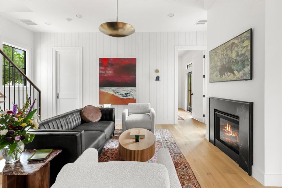 Furnished interior view inside a new home in , Austin (Image 13).