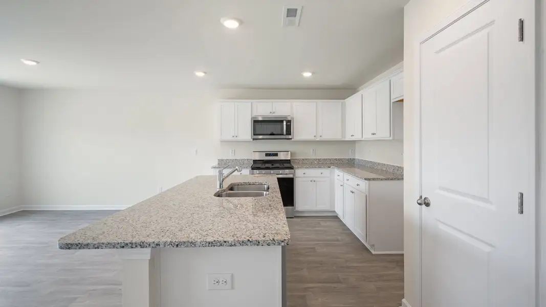 Furnished interior view inside a new home in Aspen Place, Thomasville (Image 4).