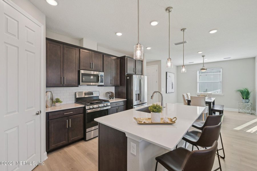 Furnished interior view inside a new home in , St. Augustine (Image 43).