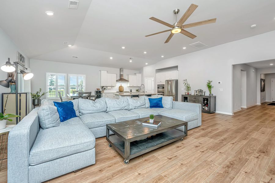 Furnished interior view inside a new home in Saint John's Lake: Coastal Collection, Johns Island (Image 3).