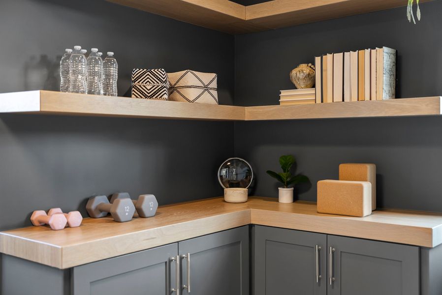 Representative furnished interior of a home built from the Grace by Homes by Dickerson in The Founding at Blue Ridge, Raleigh (Image 30).