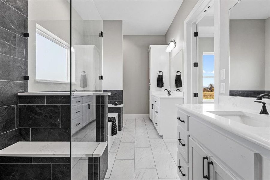 Furnished interior view inside a new home in , Leonard (Image 9).