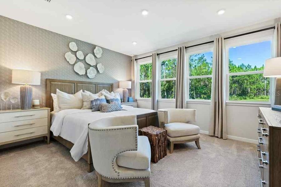 Furnished interior view inside a new home in , Palm Coast (Image 19). Furnished interior view inside a new home in , Palm Coast (Image 19).