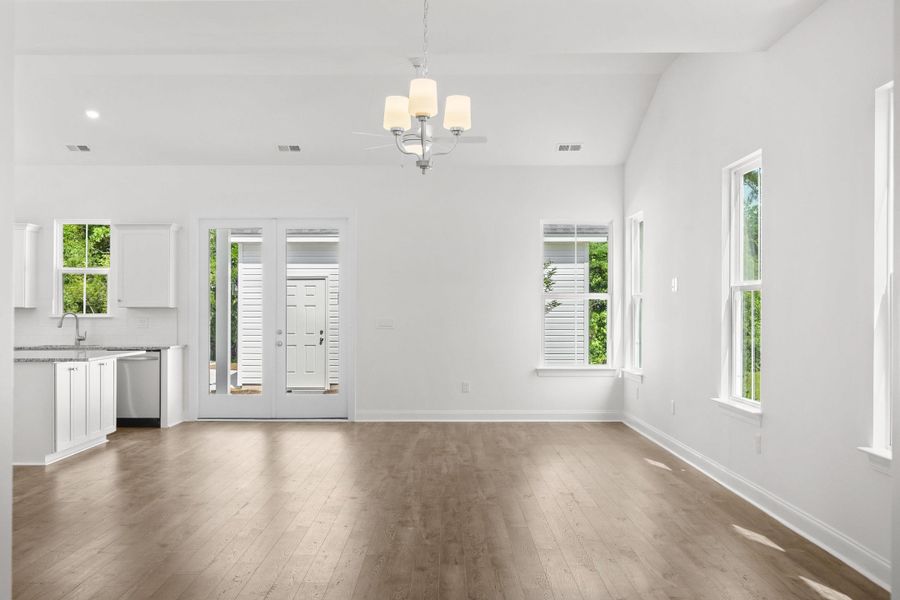 Spacious, unfurnished interior of a new home in Downtown Loris Homes, Loris (Image 23).