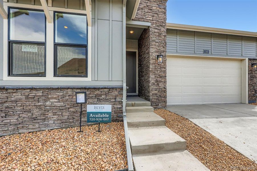 Exterior details and patio area of a home in Hillside at Castle Rock, Castle Rock (Image 23). Exterior details and patio area of a home in Hillside at Castle Rock, Castle Rock (Image 23).