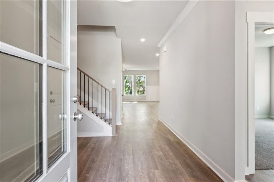 Spacious, unfurnished interior of a new home in Traditions of Braselton, Jefferson (Image 25).