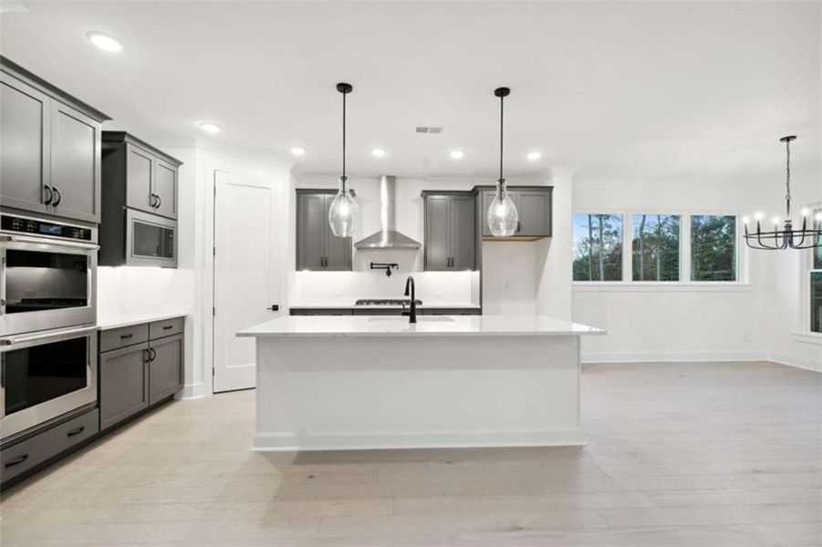 Furnished interior view inside a new home in Ellis, Marietta (Image 13).