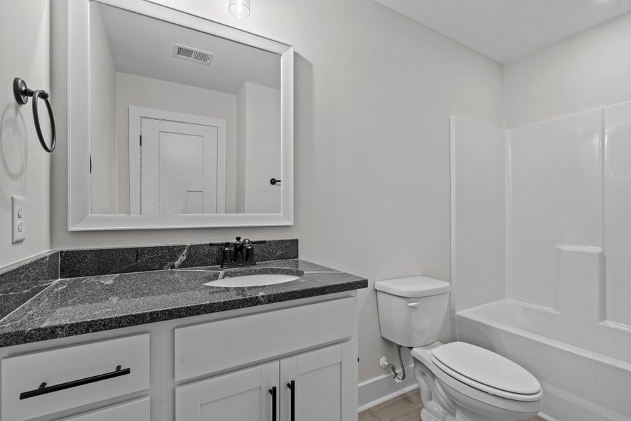 Representative furnished interior of a home built from the Brantley II by Great Southern Homes in Collins Cove, Chapin (Image 38).