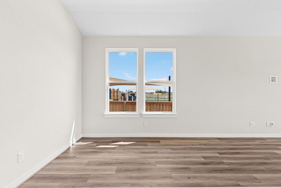 Spacious, unfurnished interior of a new home in University Heights, Round Rock (Image 12). Spacious, unfurnished interior of a new home in University Heights, Round Rock (Image 12).