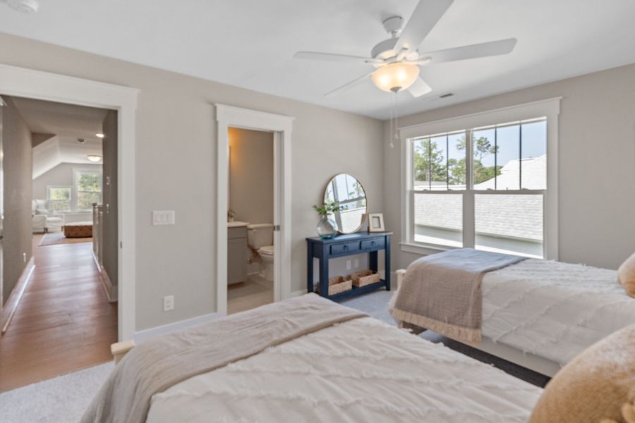 Furnished interior view inside a new home in Osprey Landing, Southport (Image 35).