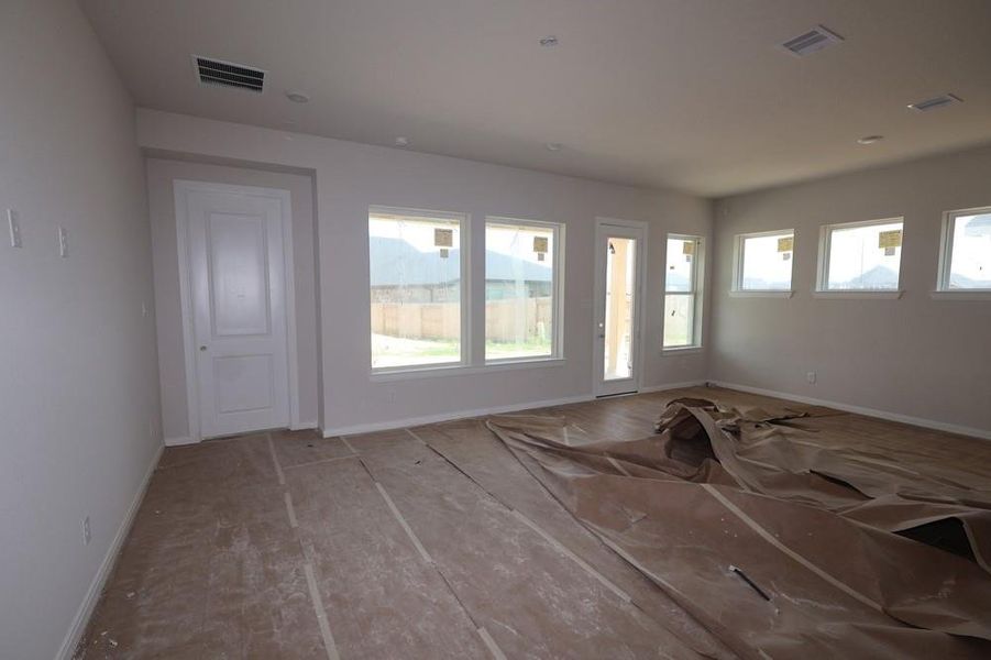In-progress construction of a new home in The Grand Prairie - Retreat Collection, Hockley, TX (Image 5).