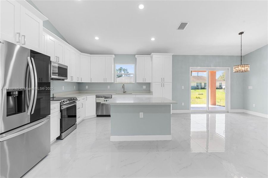 Furnished interior view inside a new home in , Lehigh Acres (Image 4).