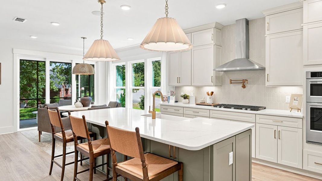 Representative furnished interior of a home built from the Vanderbilt by Pulte Homes in Fishers Wood, Columbia (Image 46).