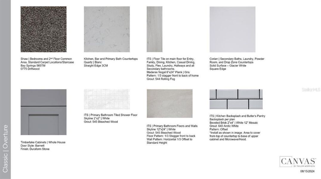 Design Selections - This home is currently under construction - selections are subject to change Design Selections - This home is currently under construction - selections are subject to change