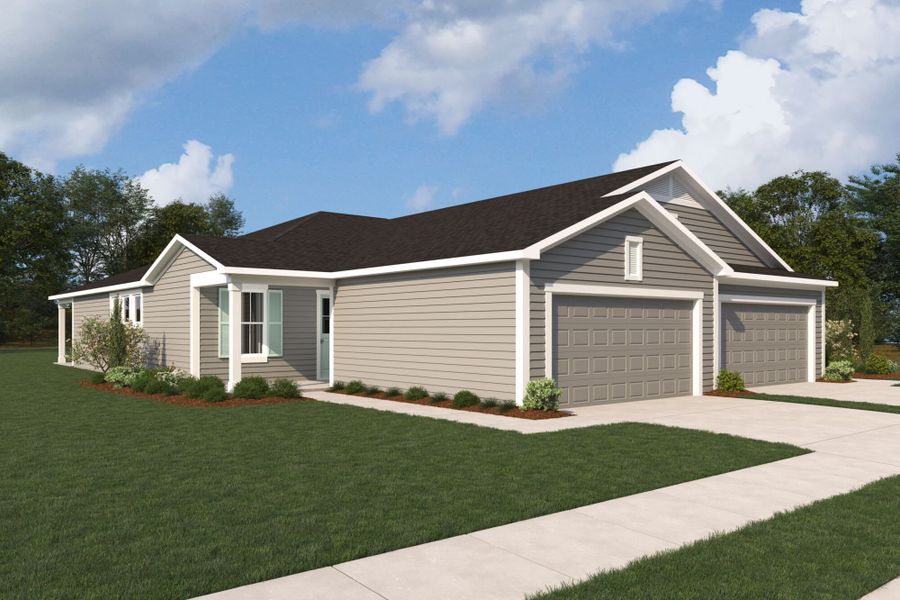 Representative exterior photo of a completed home built from the Cabana by Mattamy Homes in RiverTown, St. Johns, FL (Image 17). Representative exterior photo of a completed home built from the Cabana by Mattamy Homes in RiverTown, St. Johns, FL (Image 17).