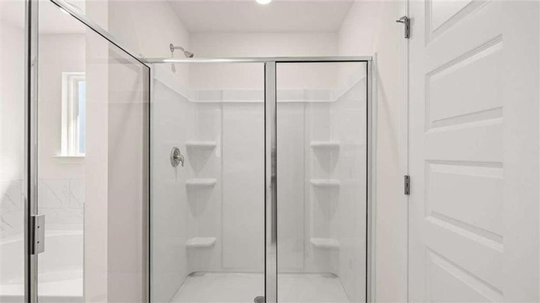 Furnished interior view inside a new home in Brooks Station, Dacula (Image 7).