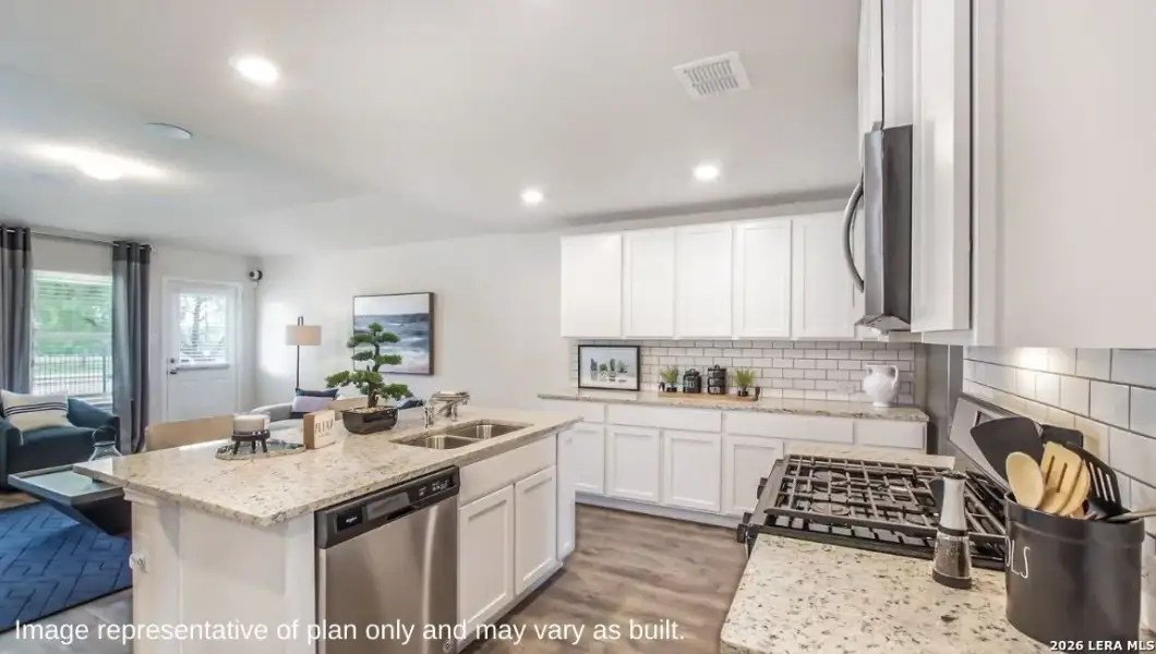 Furnished interior view inside a new home in , Cibolo (Image 7).