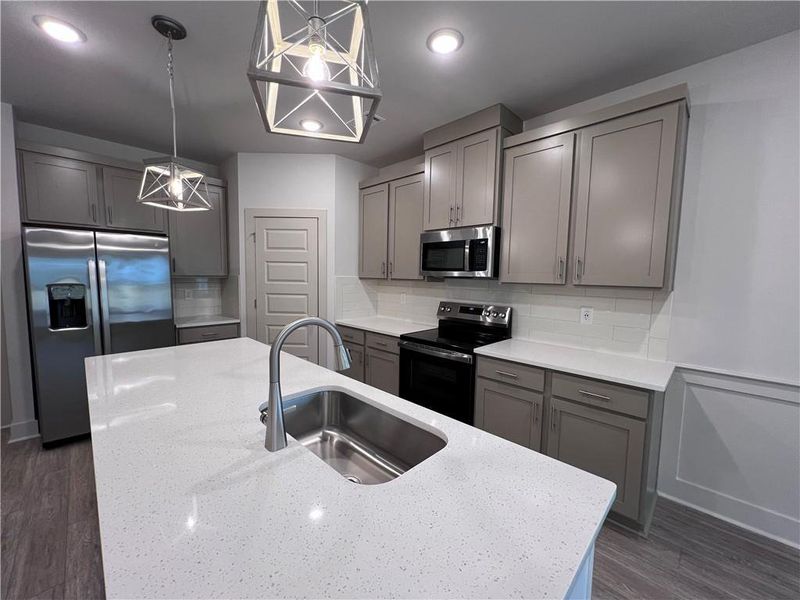 Furnished interior view inside a new home in , Norcross (Image 7).