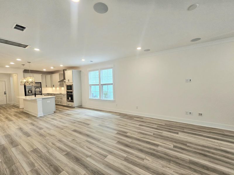 Spacious, unfurnished interior of a new home in Creekside at Andrews, Summerville (Image 13).