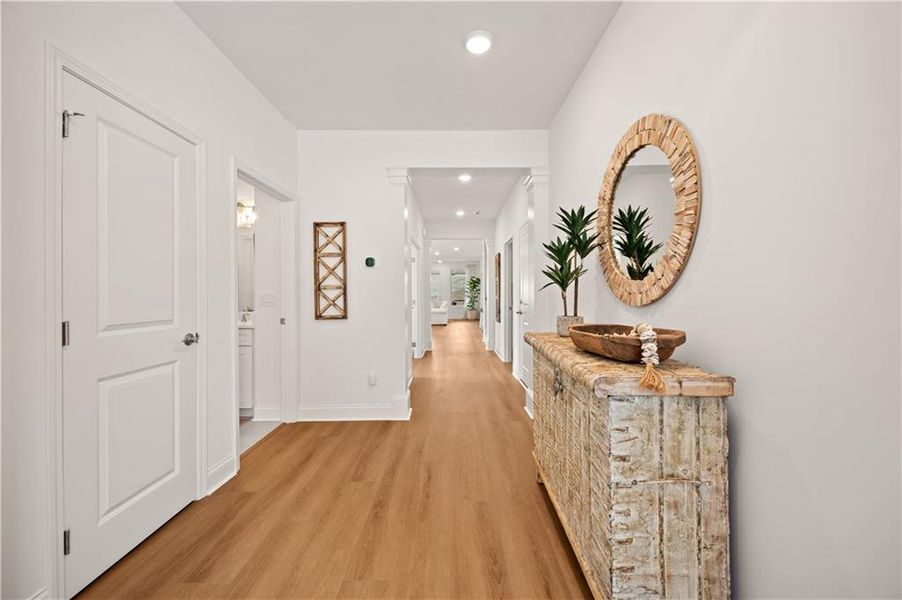 Furnished interior view inside a new home in Echols Farm, Hiram (Image 8). Furnished interior view inside a new home in Echols Farm, Hiram (Image 8).