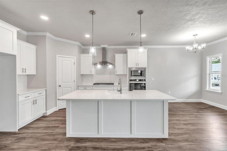Furnished interior view inside a new home in Grand Oaks, Gainesville (Image 11).