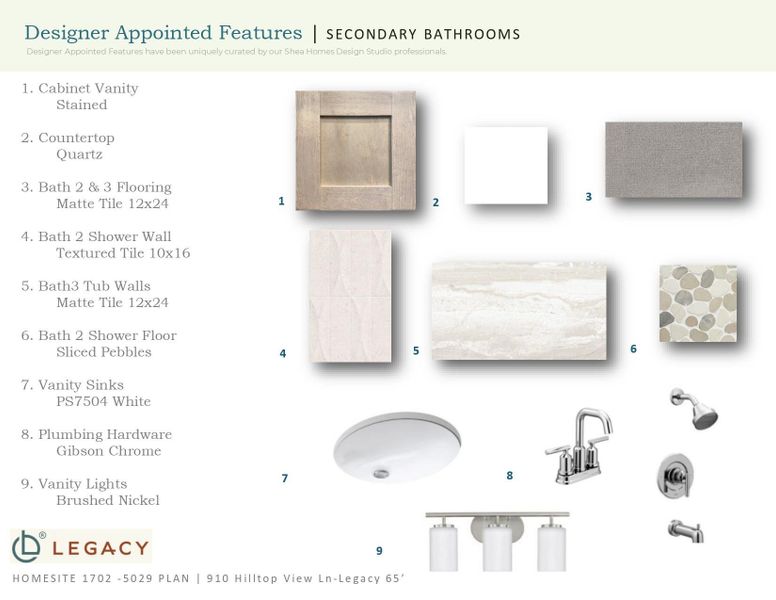 Sample of building materials used in homes in , Friendswood (Image 8).