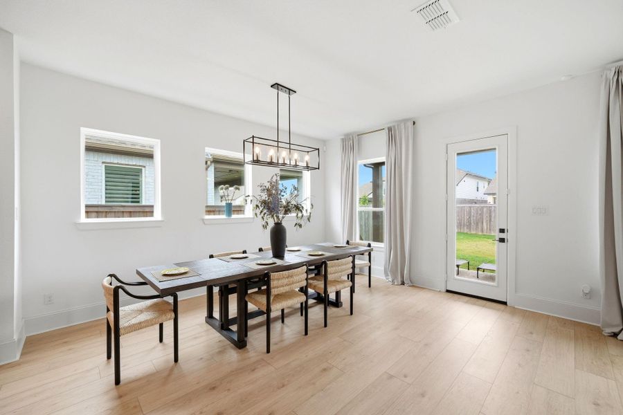 Furnished interior view inside a new home in , Cypress (Image 14). Furnished interior view inside a new home in , Cypress (Image 14).