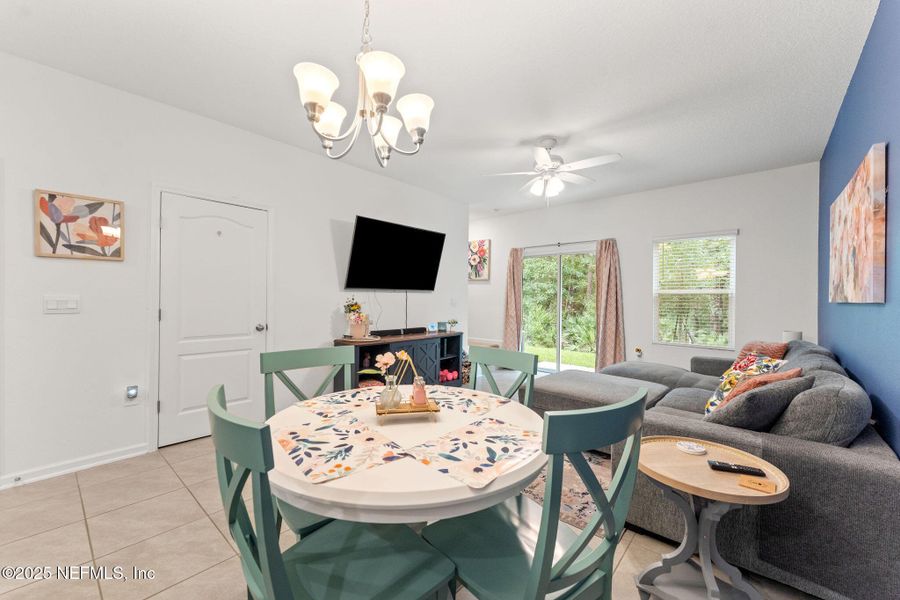 Furnished interior view inside a new home in , St. Augustine (Image 14).