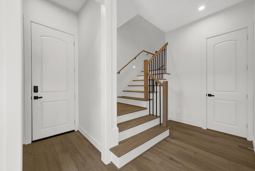 Spacious, unfurnished interior of a new home in , Houston (Image 18). Spacious, unfurnished interior of a new home in , Houston (Image 18).