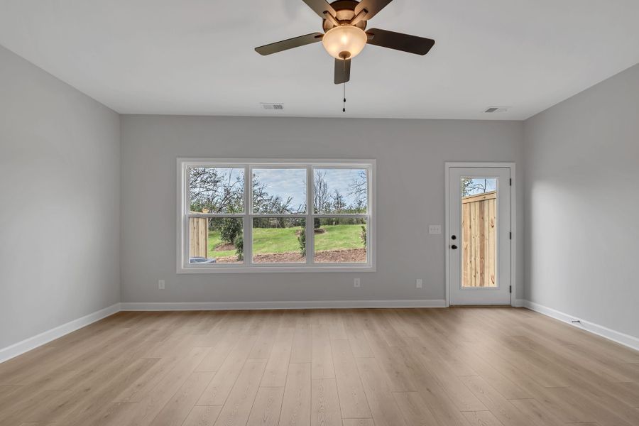 Interior - Design selections are subject to change.