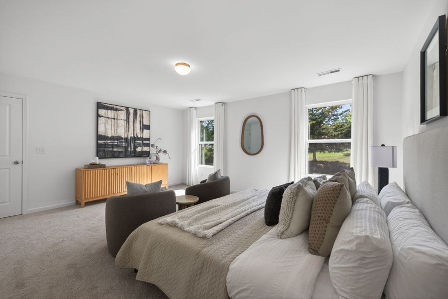 Furnished interior view inside a new home in Morrow Brook, Albemarle (Image 15).