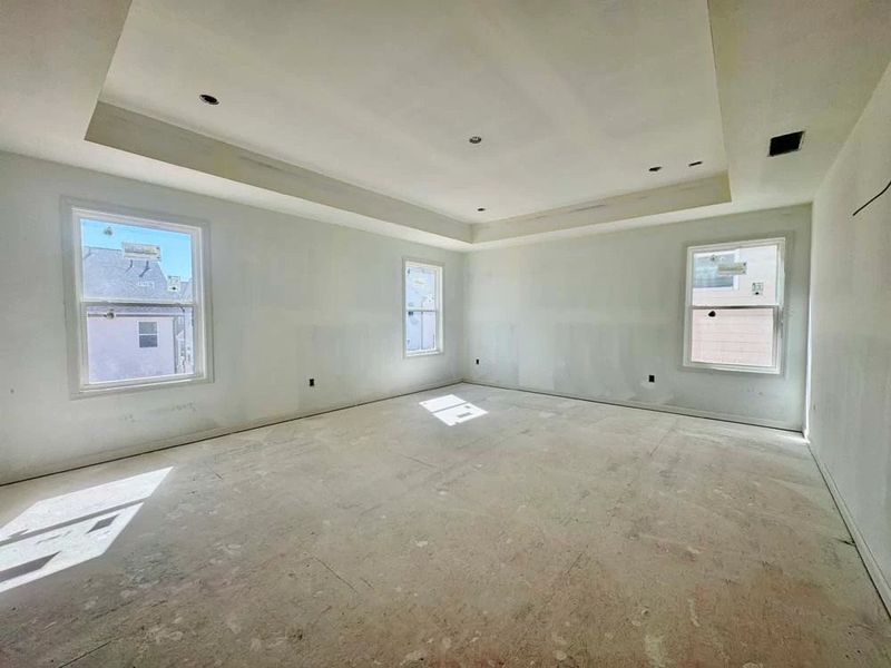 Primary Bedroom Construction Progress Primary Bedroom Construction Progress