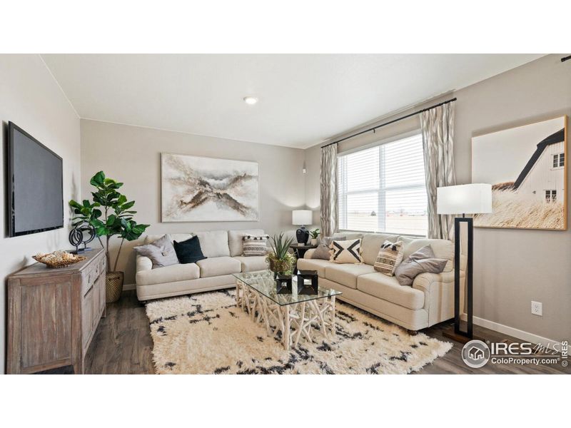 Furnished interior view inside a new home in Westgate, Greeley (Image 7).