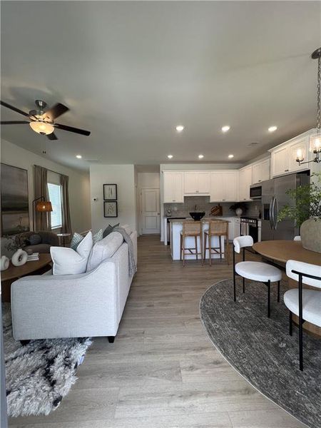Furnished interior view inside a new home in , Athens (Image 10).