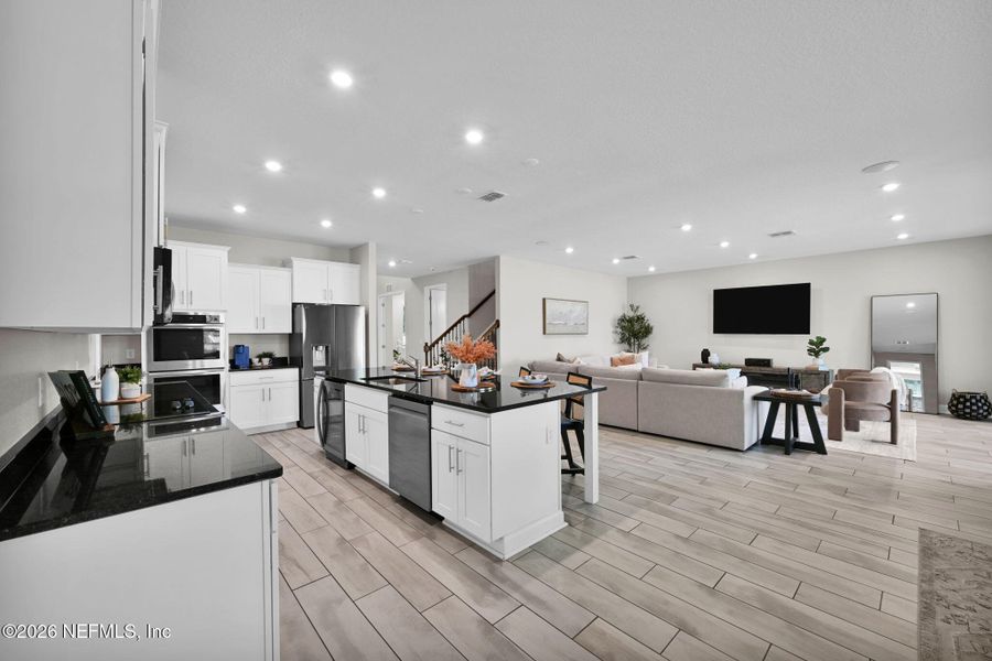 Furnished interior view inside a new home in , Middleburg (Image 12).