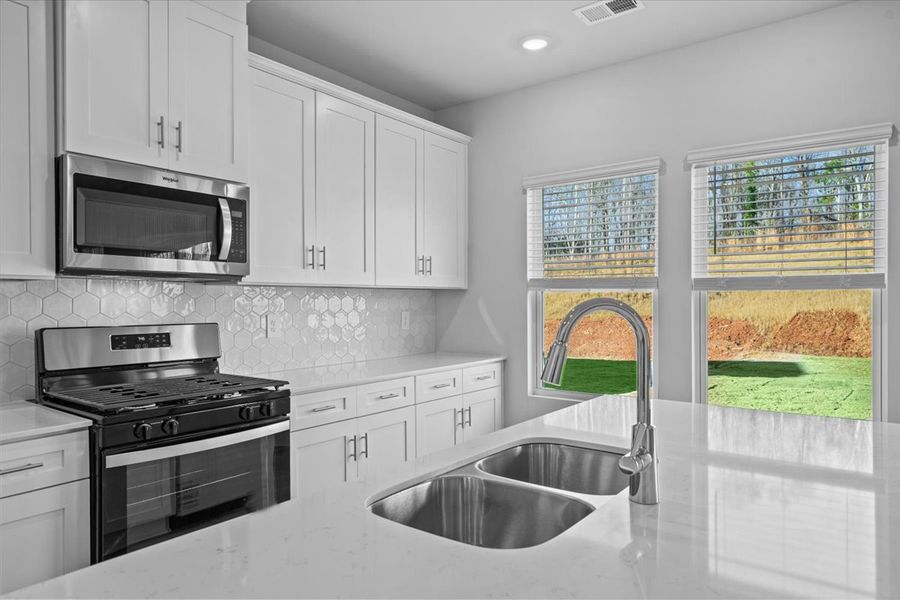 Furnished interior view inside a new home in Collier Ridge, Moore (Image 5). Furnished interior view inside a new home in Collier Ridge, Moore (Image 5).