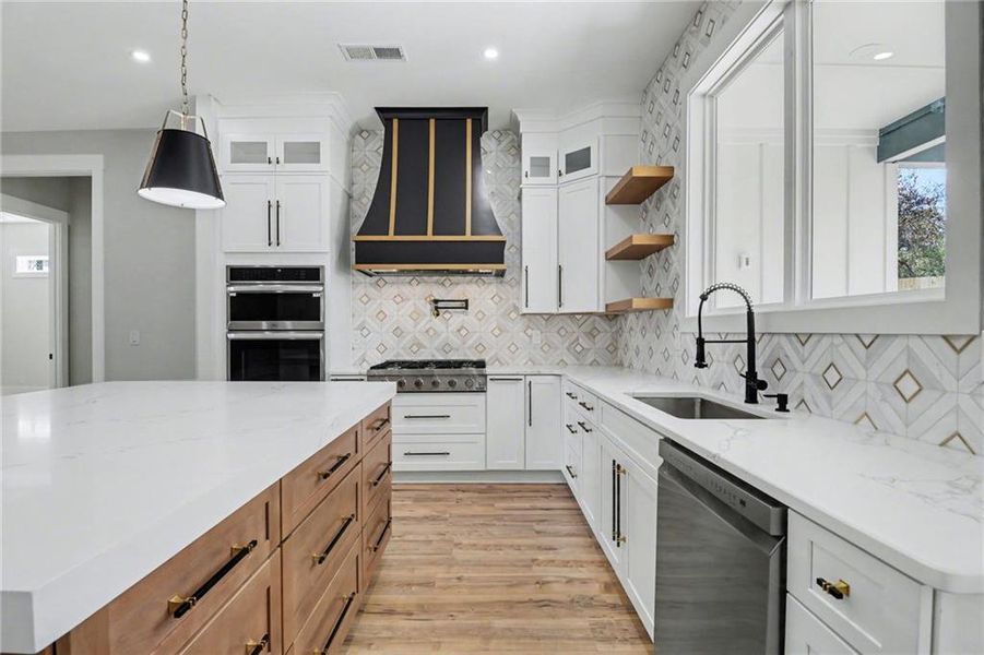 Furnished interior view inside a new home in , Lawrenceville (Image 8).