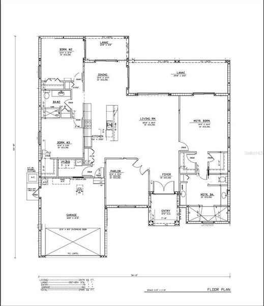 2D floor plan layout of this home in , Port Charlotte, FL (Image 4).