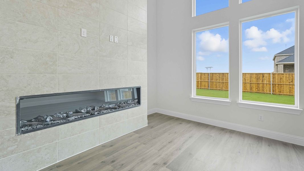 Representative unfurnished interior of a home built from the BEAUX by D.R. Horton in Clearview Ranch, Royse City (Image 18). Representative unfurnished interior of a home built from the BEAUX by D.R. Horton in Clearview Ranch, Royse City (Image 18).