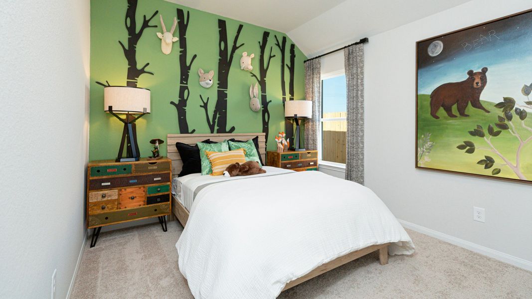 Representative furnished interior of a home built from the The Ravenna by Legend Homes in Granger Pines, Conroe (Image 9).