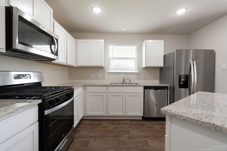 Furnished interior view inside a new home in Whisper Falls, San Antonio (Image 6). Furnished interior view inside a new home in Whisper Falls, San Antonio (Image 6).