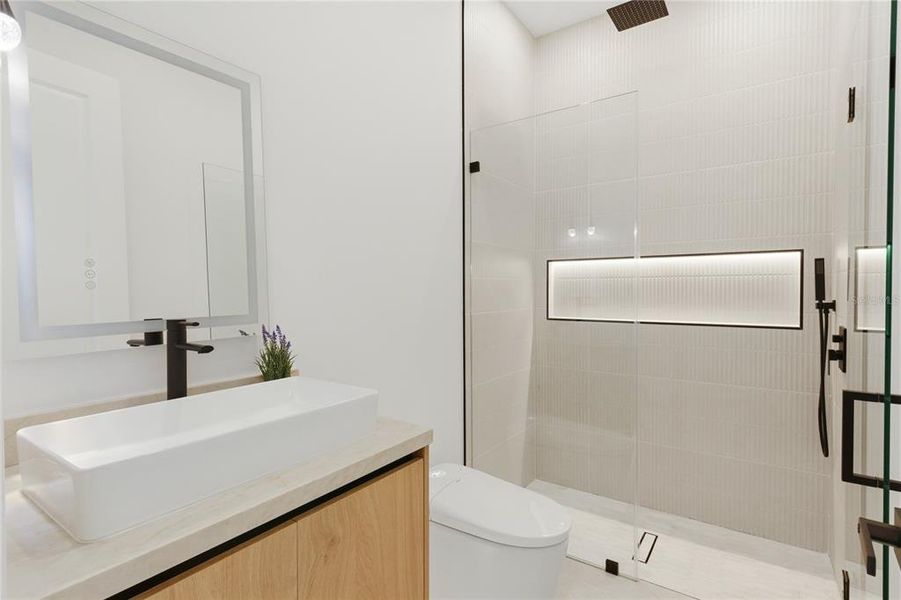 Furnished interior view inside a new home in , Cape Coral (Image 11). Furnished interior view inside a new home in , Cape Coral (Image 11).