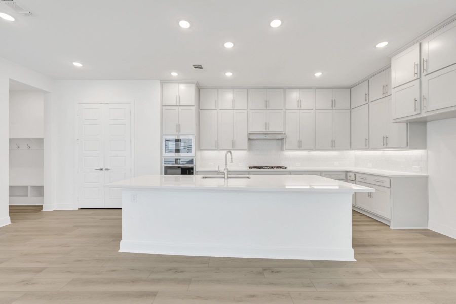 Furnished interior view inside a new home in The Retreat at Harvest, Argyle (Image 6).