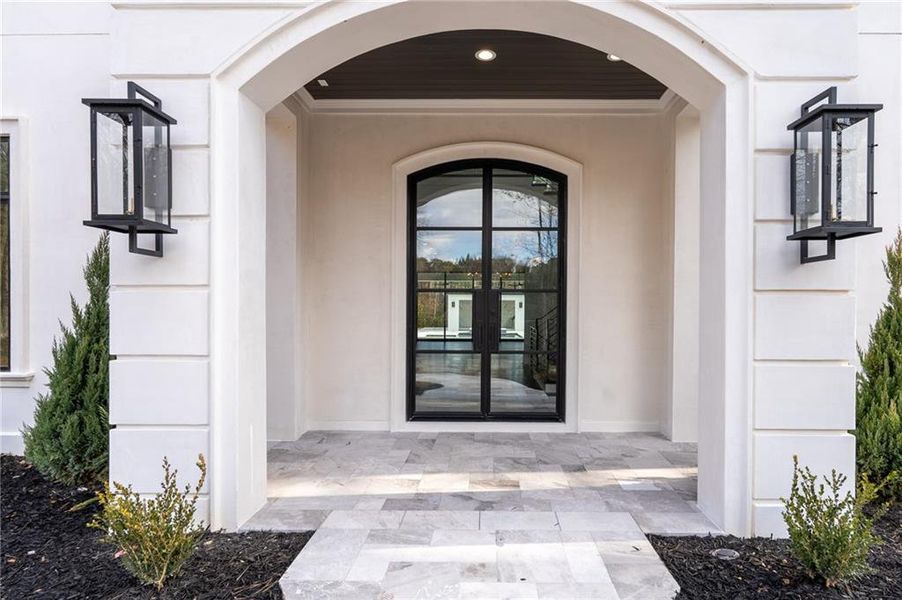 Exterior details and patio area of a home in , Sandy Springs (Image 30).