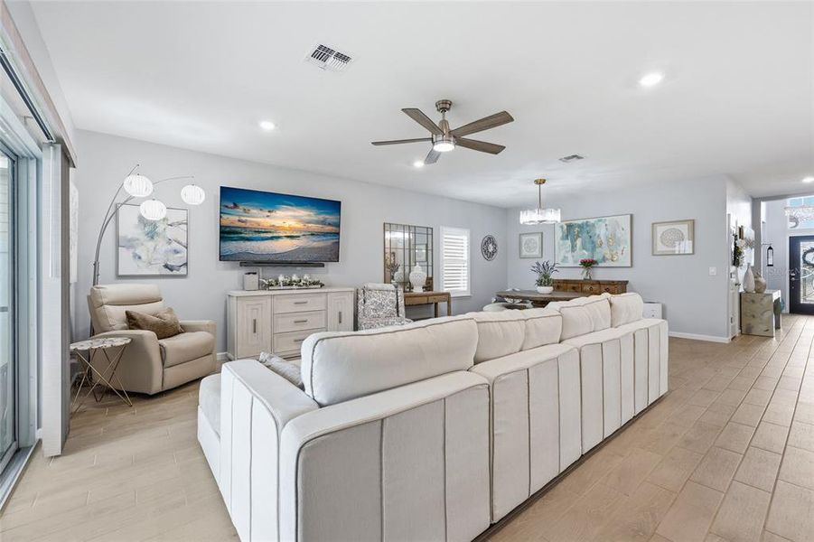 Furnished interior view inside a new home in Trailhead Landing, Alachua (Image 8).