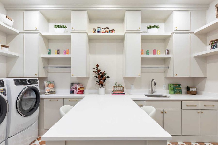 Representative Laundry Room - some options shown