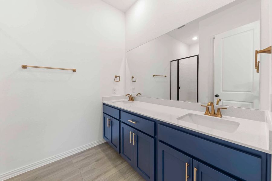 Primary Bathroom featuring the Sapphire Collection Primary Bathroom featuring the Sapphire Collection